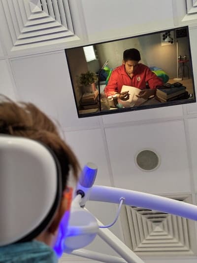 Movie During Dental Treatment