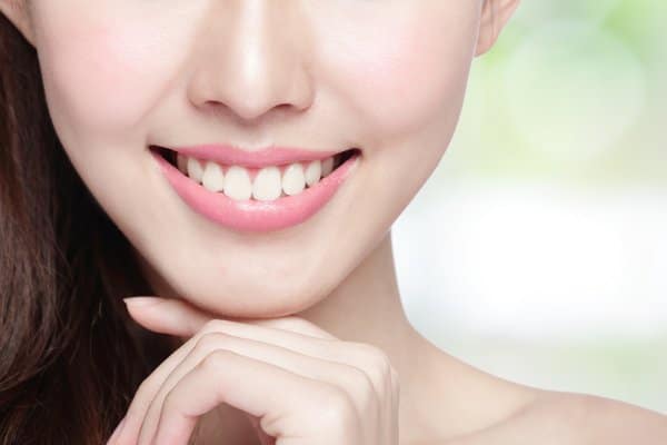 Whitened Teeth with Natural Shade