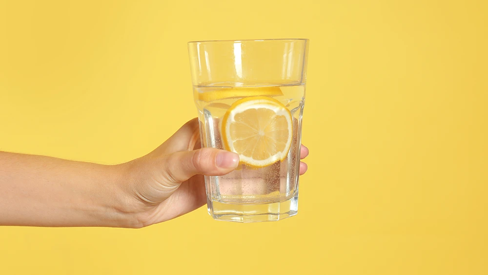 drink lemon water update